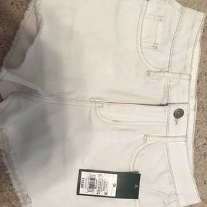 white target jean shorts